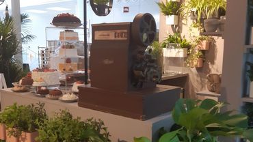 "My tiny cofee shop – Living with plants" ist eine der POS Inseln auf der spoga+gafa 2019 in Köln. Bild: Oliver Matthys.