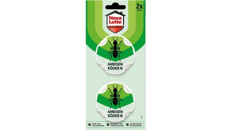 Nexa Lotte® Ameisen Köder N helfen bei Ameisenbefällen und sorgen für eine rasche Beseitigung der Ameisenkolonien. Bild: © Evergreen Garden Care.