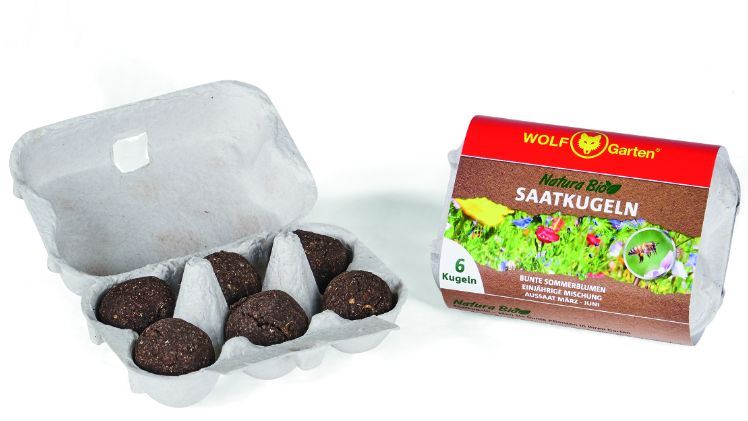 Pflanzen – Gießen – Blumen und Bienen genießen! Bild: WOLF-Garten.