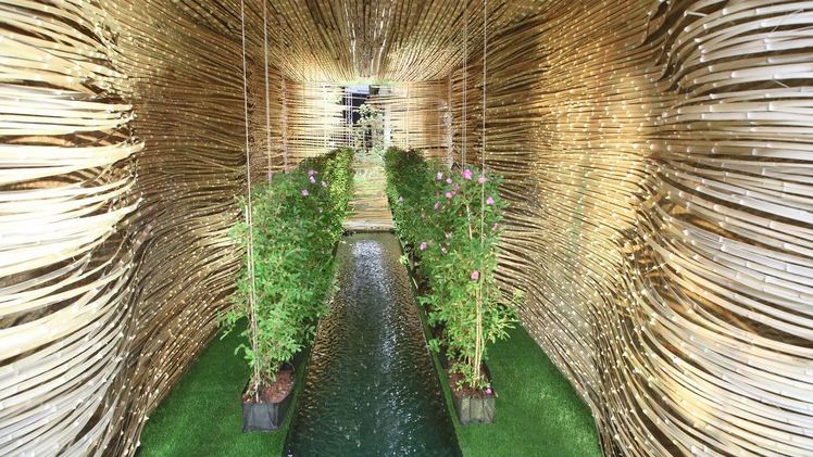 Die Präsentation von Meer Plant auf der Floralien in Gent wurde mit dem Kreativitätspreis ausgezeichnet. Bild: Meer Plant.