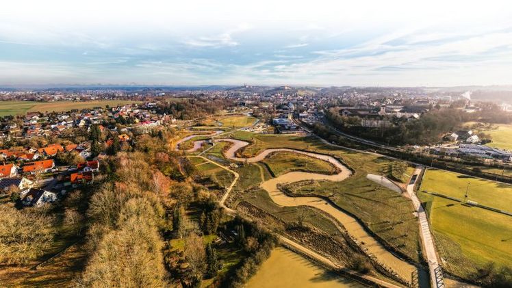 Betreten verboten: Ab sofort wird das Gelände der Landesgartenschau durch Sicherheitskräfte, die Polizei und Kameras überwacht. Foto: LGS GmbH.