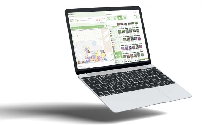 Stauden Ring präsentiert weiterentwickelten Beetplaner Pro auf der GaLaBau Messe 2026 in Nürnberg. Bild: Stauden Ring.