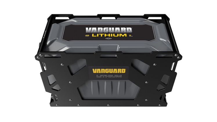 Vanguard 48 Volt-Lithium-Ionen-Akkusystem für Baugeräte und industrielle Anwendungen. Bild: Briggs & Stratton.