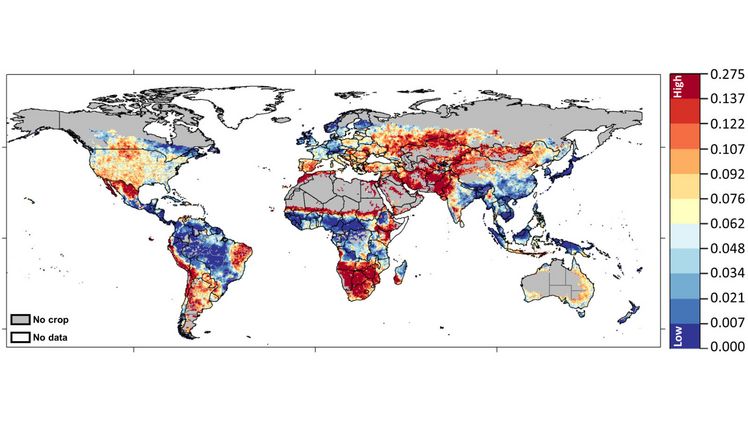 Wie Daten im Kampf gegen Dürrerisiken helfen: Verbundprojekt unter Göttinger Leitung berechnet Risiken weltweit. Bild: Uni Göttingen.