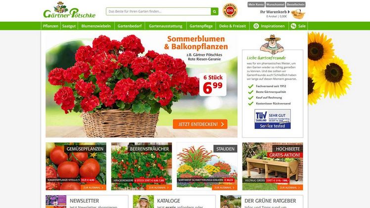 Gärtner Pätschke gewinnt Deutschen Onlinehandel-Award 2018 in der Kategorie Garten & Heimwerken.  Gärtner Pätschke gewinnt Deutschen Onlinehandel-Award 2018 in der Kategorie Garten & Heimwerken.