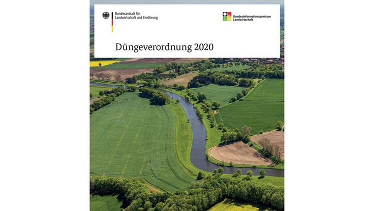 Die Broschüre "Düngeverordnung 2020"ist ab sofort erhältlich. Bild: BLE.