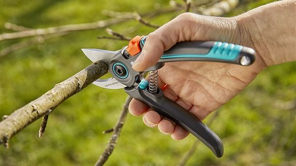 Die neue GARDENA ExpertCut Gartenschere: einfach in der Anwendung, effektiv und mit extra scharfen, speziell gehärteten Messern extrem langlebig. Made in Germany mit 35 Jahren Garantie. Bild: GARDENA.