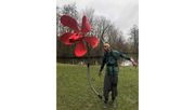 Die Blume aus Rocky der Roboter. Bild: Floriade.