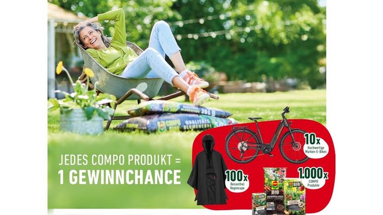 COMPO ist führender Anbieter von Markenartikeln für Pflanzen in Haus und Garten in Europa. Bild: © COMPO GmbH.