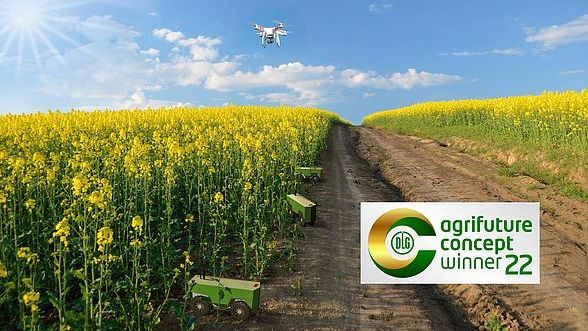 Ein Konzept für Pflanzenbausysteme der Zukunft aus Braunschweig wurde mit der Agrifuture-Concept-Preis der DLG ausgezeichnet. Bild: JKI.