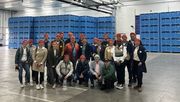 Besuchergruppe bei der niederländischen Erzeugerorganisation ZON. Bild: Agrobusiness Niederrhein.