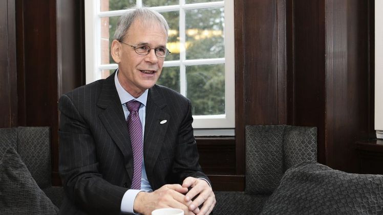 Albrecht Hornbach gab jetzt die Veränderungen in der Hornbach Baustoff Union GmbH bekannt. Bild: Hornbach.  Albrecht Hornbach gab jetzt die Veränderungen in der Hornbach Baustoff Union GmbH bekannt. Bild: Hornbach.