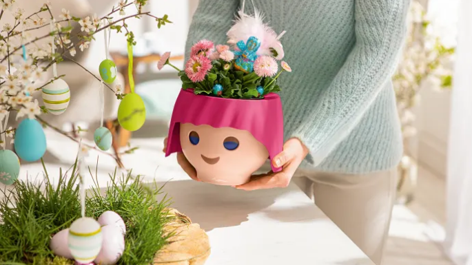 Ein Osternestchen für das ganze Jahr. Bild: LECHUZA.