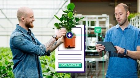 Das Abschlussdatum für 100% Digital – der 31. März 2021 – wird verschoben. Bild: Royal FloraHolland.
