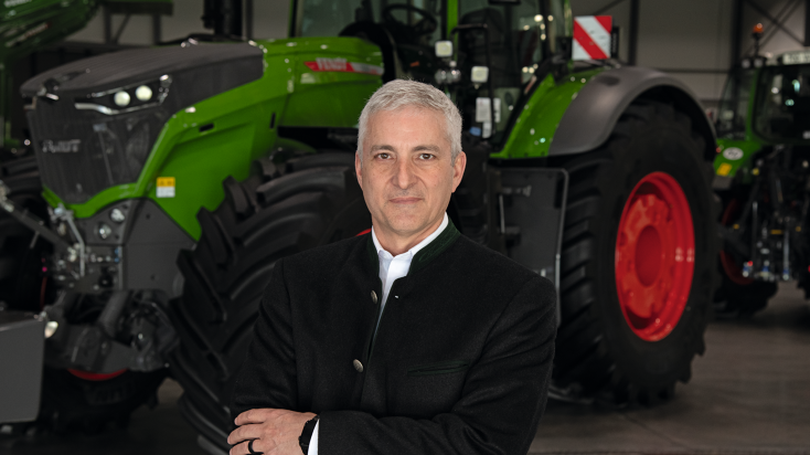 Eric Hansotia (Chairman, President und Chief Executive Officer von AGCO). Bild: Fendt.