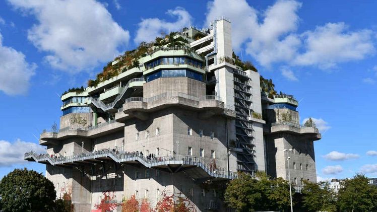 Gewinner 2024 Kategorie „Dachbegrünung des Jahres“: Der begrünte Hochbunker in Hamburg. Bild: Bundesverband GebäudeGrün.