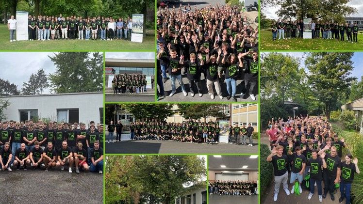 An insgesamt elf Berufsschulen in NRW haben zum Start des neuen Ausbildungsjahres die Welcome Days für angehende Landschaftsgärtner*innen stattgefunden. Bild: VGL NRW.