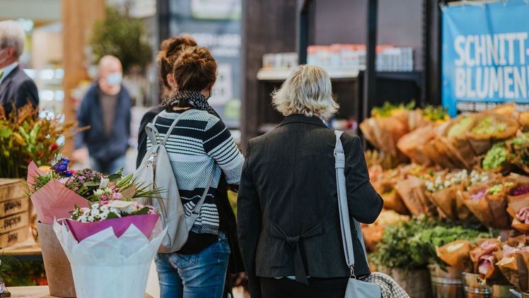 Nachhaltiges Verpackungskonzept für Schnittblumen. Bild: SAGAFLOR.