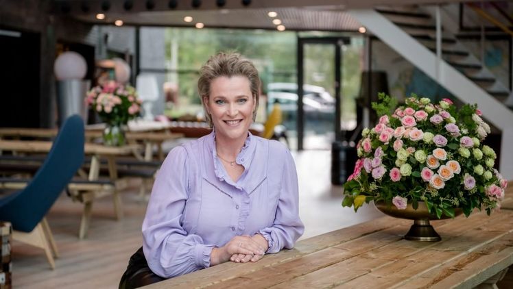 Daniëlle Strating-Geijteman. Bild: Online Flower Auction.