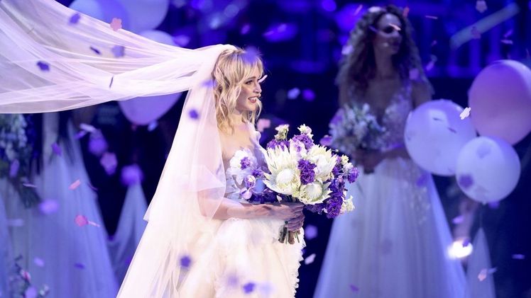 Gemeinsam mit ProSieben hat die Landgard Initiative Blumen – 1000 gute Gründe beim Finale von „Germany´s next Topmodel“ gezeigt, wie Blumen und Pflanzen den schönsten Moment im Leben bunt, kreativ und wunderschön in Szene setzen. Bild: © Florian Ebener/Getty Images Entertainment/Getty Images.
