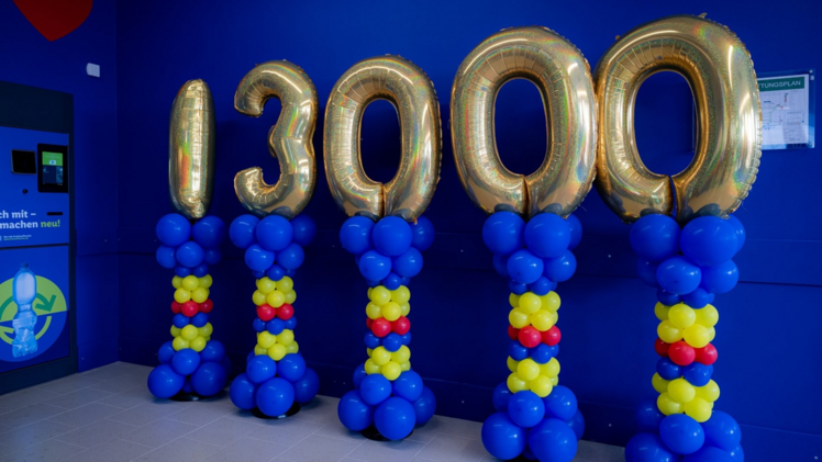 Besonderer Meilenstein: Eröffnung der weltweit 13.000. Lidl-Filial. Bild: Lidl.