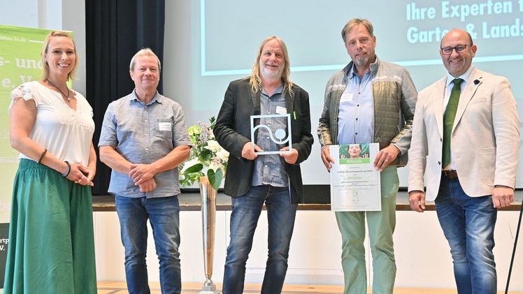 Ehrungen für 25 und 10 Jahre Mitgliedschaft. Bild: FGL, Arnulf Müller.