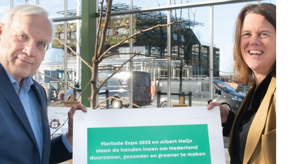 In Zusammenarbeit mit Floriade will Albert Heijn die Niederlande grüner, gesünder und nachhaltiger machen. Bild: Floriade.