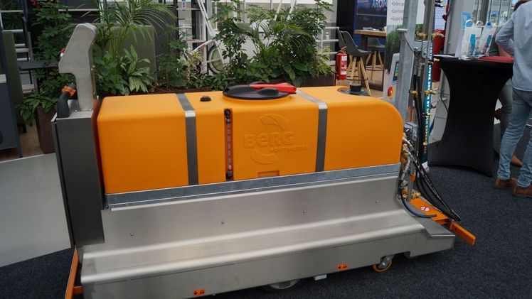 Der neuen Spritzroboter MetoSWT von Berg Hortimotive. Bild: World Horti Center.