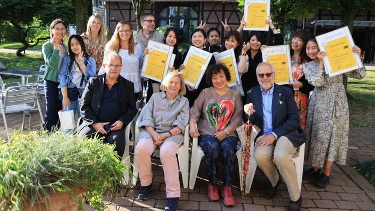 Abschlussbild Floralarrangeur. Bild: FDF.