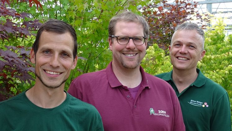 Drei Firmen - eine Verladekooperation: v.l.n.r.: Emanuel Hundt (Hachmann), Andreas Zorn (Zorn) und Christian Röttger (Röttger). Bild: Hachmann, Zorn, Röttger.