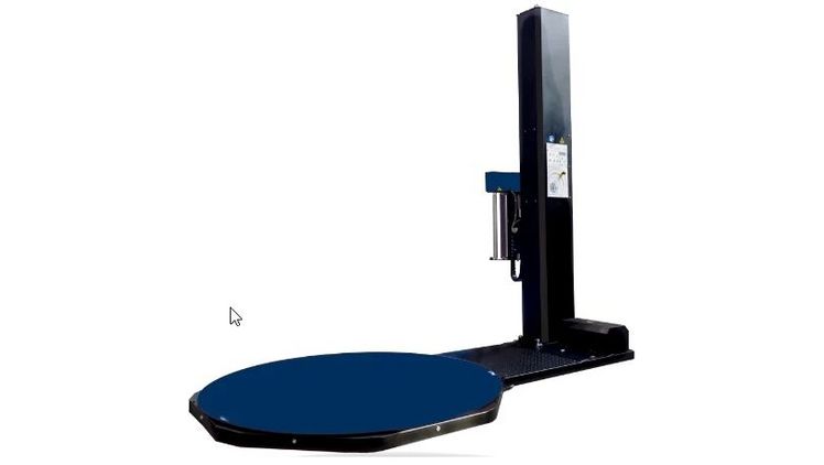 CST 150 LP - Palettenwickler mit flachem Drehteller. Bild: Cyklop GmbH.