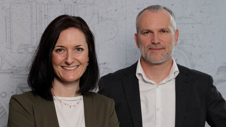Pia Weimer und Paul Bramhall. Bild: Briggs & Stratton / Vanguard.