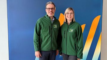 demopark-Messedirektor Dr. Tobias Ehrhard und Projektleiterin Martina Rumschick. Bild: VDMA.