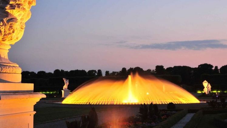 Illuminationen im Großen Garten. Bild: Rosi Radecke.