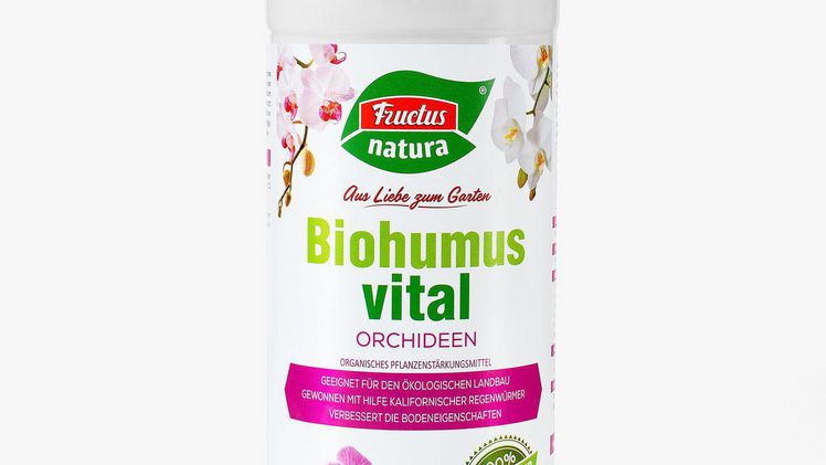 Biohumus Vital, der neue biologische Dünger. Bild: Fructus Deutschland GmbH.