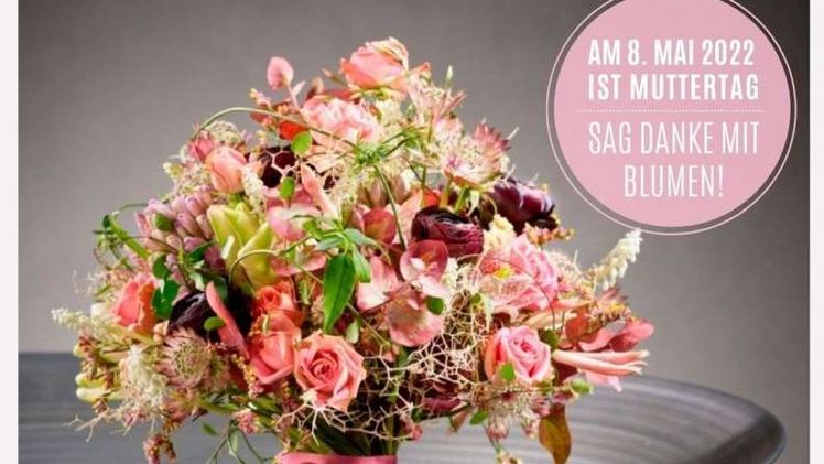 Der Muttertag ist in vielen Blumengeschäften zufriedenstellend bis gut verlaufen. Bild FDF. 