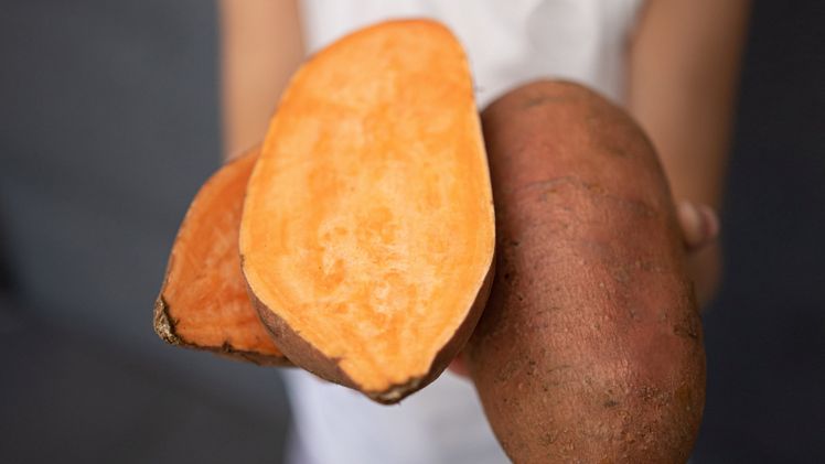 Die süßlichen Knollen lassen sich vielseitig verarbeiten, sowohl als Pommes, Chips oder Püree, schmecken sie nicht nur Kindern. Bild: GMH.