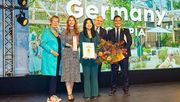 Der deutsche Beitrag BIOTOPIA wurde mit dem Goldpreis der Floriade Expo 2022 in der Kategorie "Outdoor Garden" ausgezeichnet. Bild: AIPH.
