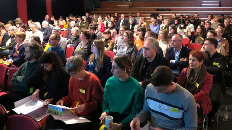 Das 8. Forschungsforum Landschaft am 09. und 10. März 2023, welches das Leitthema „Leistung, Wert und Wertschätzung von Grün“ behandelte, war mit über 160 Teilnehmenden an der ufaFabrik in Berlin-Tempelhof ein voller Erfolg. Bild: FLL.