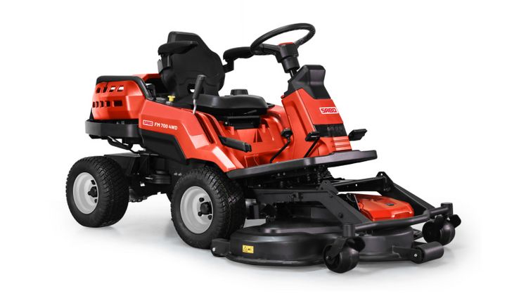 SABO FM 700 4WD: Allrad-Frontmäher für anspruchsvolles Gelände. Bild: © SABO-Maschinenfabrik GmbH.
