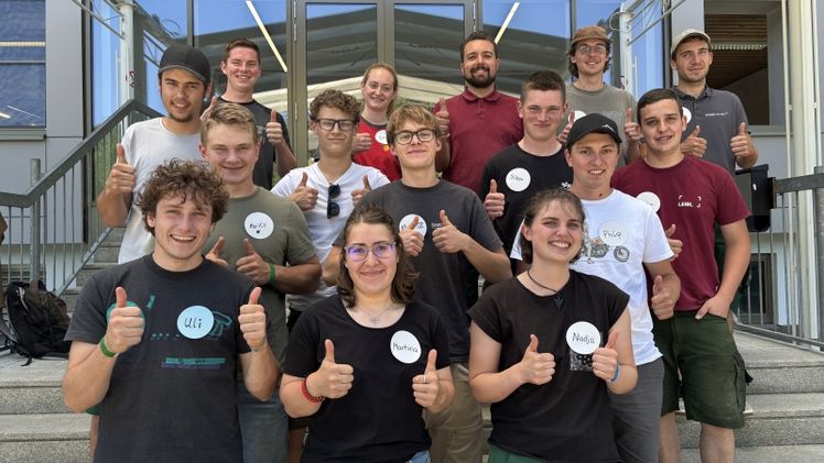 Die Teilnehmerinnen und Teilnehmer der Talentschmiede 2026, die wieder an der DEULA Bayern in Freising stattfand. Foto: Susann Liebe, VGL Bayern.