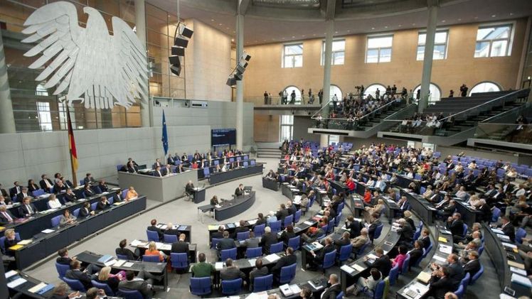 Plenarsaal. Bild: Deutscher Bundestag / Marc-Steffen Unger.