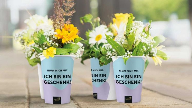 Schon zum 10. Mal findet am letzten Sonntag in Juni, dieses Jahr am 26. Juni, der internationale Lonely Bouquet Day statt. Bild: Fleurop.