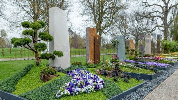 Mit viel Hingabe und Detailarbeit bepflanzten rund 60 Friedhofsgärtner den BUGA-Ausstellungsteil „Grabgestaltung und Denkmal“ am vergangenen Wochenende. Bild: BdF.