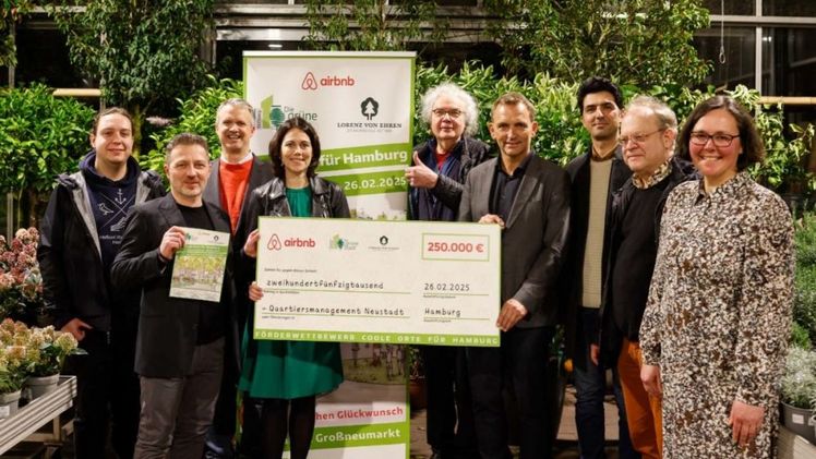 Die Gewinner von "Coole Orte für Hamburg". Foto: Charlotte Pfeiffer Baumschule von Ehren | Airbnb.