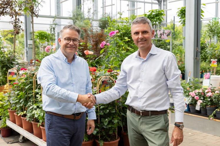 Markus Kallen (links) und Hans-Jörg Greimel. Bild: Pflanzen-Kölle. 
