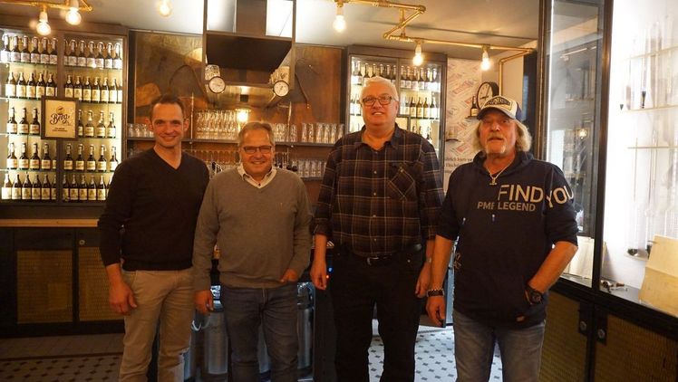 Peter Staudenmayer, Jürgen Hegenauer, Eberhard Gall, Thomas Zink. Bild: VGL-BW.