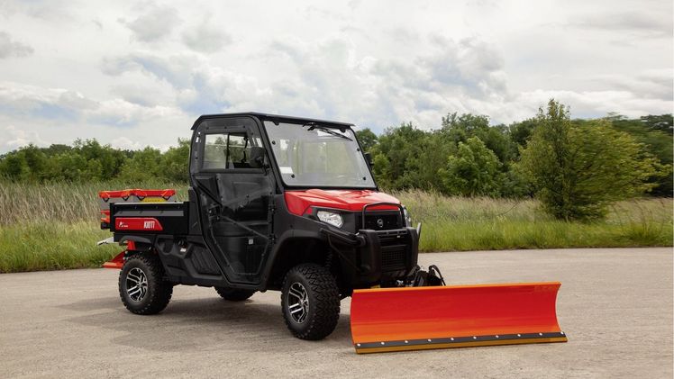 Mit der UTV-Baureihe K9 bietet KIOTI in diesem Segment das ideale Hausmeister-Fahrzeug. Bild: KIOTI. 