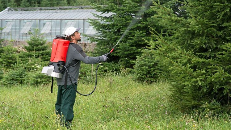 Birchmeier - Akku-Sprühgeräte. Bild: Birchmeier. Birchmeier - Akku-Sprühgeräte. Bild: Birchmeier.