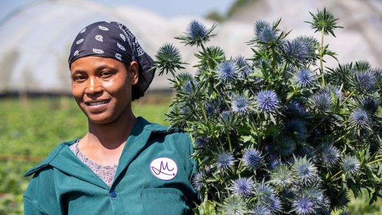 Die Blumenfarmen gelten in Ostafrika als wichtige Arbeitgeber, insbesondere für Frauen. Etwa 65% der Beschäftigten im Blumensektor sind weiblich. Bild: PFFH/Marginpar. 
